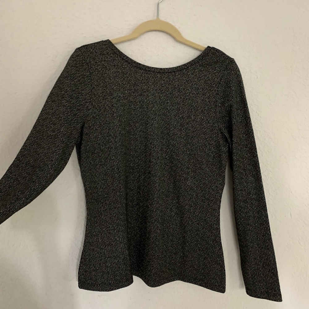 Reiss Ladies semi fancy sparkle top - size L